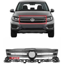 Volkswagen Tiguan 2012- Ön Panjur Uyumlu Oem No: 5N0853653 / 5N0853651