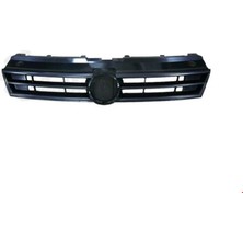 Volkswagen Polo 2009- Ön Panjur (Krom Şeritli) Uyumlu Oem No: 6R0853651B