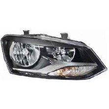 Volkswagen Polo 2009- Ön Far Çiftli Sağ Uyumlu Oem No: 6R1941008E
