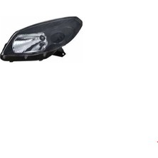 Dacia Sandero 2008- Ön Far Sol Siyah Uyumlu Oem No: 260602914R