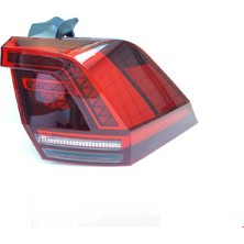 Volkswagen Tiguan 2017- Arka Stop Dış Sağ (Ledli) Uyumlu Oem No: 5NA945208C