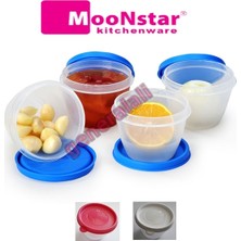 Moonstar Mıcro Gıda Saklama Kabı 4X175 ml MIC-410