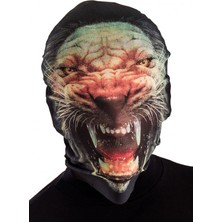 Kafaya Tam Geçmeli Aslan Maskesi - Streç Aslan Maskesi Model 3