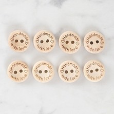 Loren Crafts Handmade 8'li Düğme - 1614