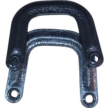 Çanta Sapı Nal Model Siyah 13 cm