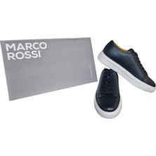 Marco Rossı Lacivert Erkek Sneaker - Ocean Pulse