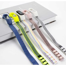 Xiaomi Mi Band 5 Uyumlu Krd-03 Hasır Kordon Zore - NO18
