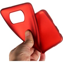 Xiaomi Poco X3 Kılıf Fzd Premier Silikon Kapak-Kırmızı