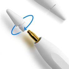 Zore Pencil 11 Palm-Rejection Magnetik Şarj ve Eğim Özellikli Dokunmatik Çizim Kalemi-Beyaz