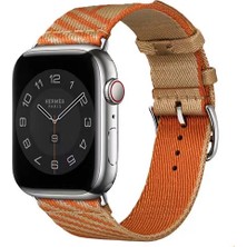 Watch 42MM Uyumlu Krd-51 Hasır Kordon Zore - No7