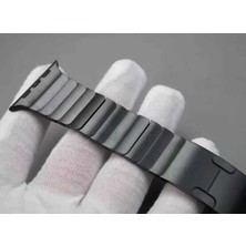 Watch 7 45MM Uyumlu Krd-35 Metal Kordon-Siyah