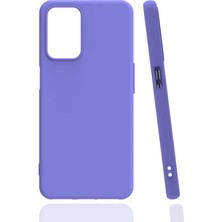 Oppo A55 4g Kılıf Fzd Biye Silikon-Lila