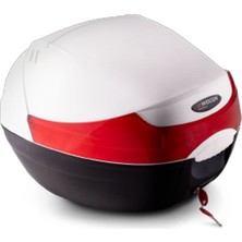 Wogen Motosiklet Arka Çanta 33L Su Geçirmez Beyaz