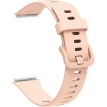 Huawei Band 7 Krd-71 Uyumlu Kordon Zore - Pembe Açık