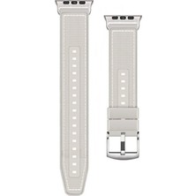 Adige Apple Watch 8 41MM Kordon Kayış Dikiş Desenli Silikon KRD102 Lms