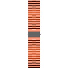 Galaxy Watch Active 2 40MM Uyumlu Krd-27 20MM Kordon Zore - Turuncu