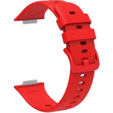 Huawei Watch Fit 2 Krd-43 Uyumlu Kordon Zore - Kırmızı