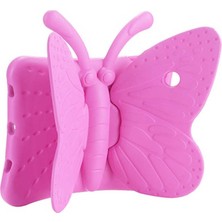 iPad Mini 1. Nesil  Uyumlu Zore Butterfly Standlı Tablet Kılıf-Pembe