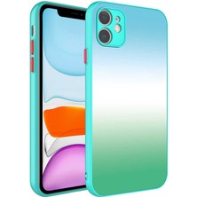 iPhone 11 Kılıf Kamera Korumalı Renkli Temperli Klfs X-Cam KAPAK-NO13