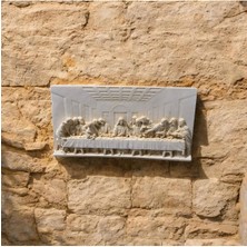 Isa Nın Son Akşam Yemeği Polyester 22 x 34 cm Duvar Askı Modeli