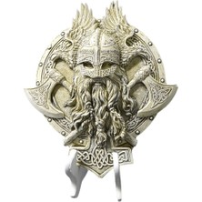 Odin 3 Boyutlu Tablo Duvar Askı ve Ayaklı Kullanım 25 cm