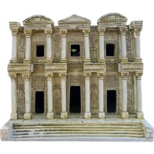 Efes Kütüphane Polyester Döküm Heykel 18 cm