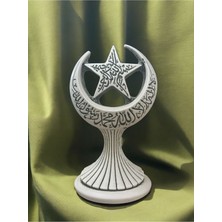 Ay Yıldız Polyester Biblo 16CM