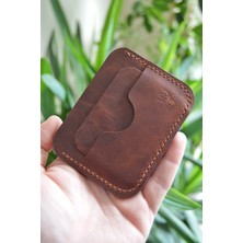 Oh Deer Leather Hediye Kutusu 3’lü  Set | Hakiki Deri Kalemlik + Kartlık + Anahtarlık | Şık Kutulu