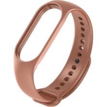 Xiaomi Mi Band 7 Uyumlu Klasik Kordon Zore - Kahverengi