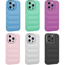 Apple iPhone 13 Pro Kılıf Kamera Korumalı Parlak Airbag'li Btbm Galya Kapak-Mor