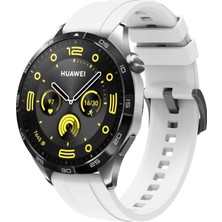 Huawei Gt4 22MM Uyumlu Zore - Krd-95 Silikon Kordon-Beyaz