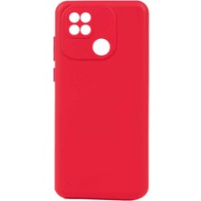 Xiaomi Poco C40 Kılıf Klfs Biye Silikon-Kırmızı