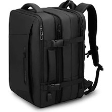 Mark Ryden Infinity XL Genişletilebilir Su Geçirmez 17.3" Laptop Uyumlu USB Şarj Portlu İş ve Seyahat Sırt Çantası