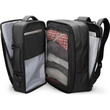 Mark Ryden Infinity XL Genişletilebilir Su Geçirmez 17.3" Laptop Uyumlu USB Şarj Portlu İş ve Seyahat Sırt Çantası