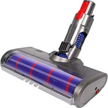 Srfn Ticaret Dyson Uyumlu V7/V8/V10/V11/V15 Dik Süpürge Turbo Rulo Fırça Emici Yer Başlığı