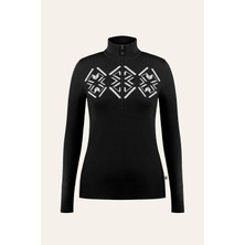 Poıvre Blanc W24-3540-WO Knıt Kadın Sweat Shırt POI.2435401_BLK Sweat Shirt