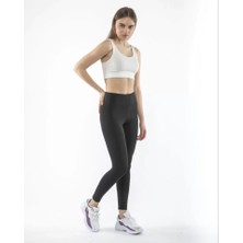 Gelirr Yüksek Bel Geniş Kemer Dalgıç Tayt - Siyah