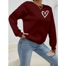 Gelirr Kadın Uzun Kollu Bisiklet Yaka Viskon Iki Iplik Bluz