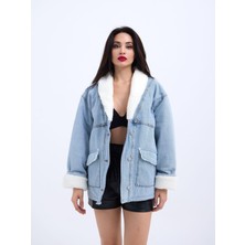 Gelirr 5674 Kot Ceket-Mavi