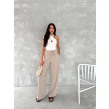 Gelirr Ayrobin Oversize Pantalon - Bej