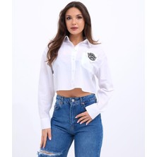 Gelirr 7383 Gömlek-Beyaz