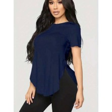 Gelirr Kadın Türlü Viskon Kumaş Yırtmaç Detaylı Bluz