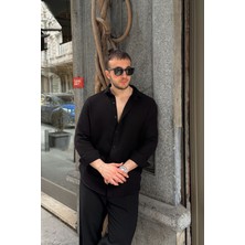 Tap Erkek Oversize Pamuk Gömlek
