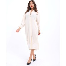 Gelirr 5758 Elbise-Bej