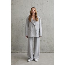 Gelirr Gri 3-Iplik Comfort Ceket ve Pantolon Takım