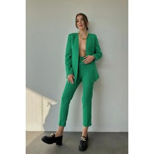 Gelirr Yeşil Spor Ceket ve Pantolon Takım