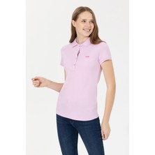 U.S. Polo Assn. Kadın Manolya Tişört Basic 50266348-VR211