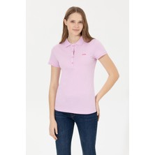U.S. Polo Assn. Kadın Manolya Tişört Basic 50266348-VR211