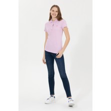 U.S. Polo Assn. Kadın Manolya Tişört Basic 50266348-VR211