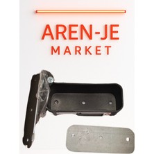 Aren-Je 12V Elektrikli Kapı Kilidi 50CM Siyah – Yt-29 Tip, 2 Yıl Garantili